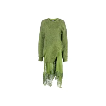 DIESEL Long-Sleeved Dresses Women's Green