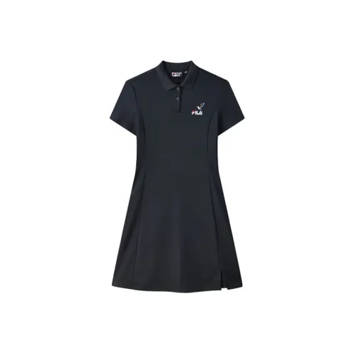 FILA Short Sleeved Dress Women's Legend Blue