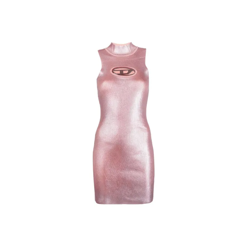 DIESEL Sleeveless Dresses Women's Pink-0