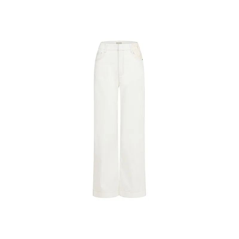 RARE Jeans Women's White-0