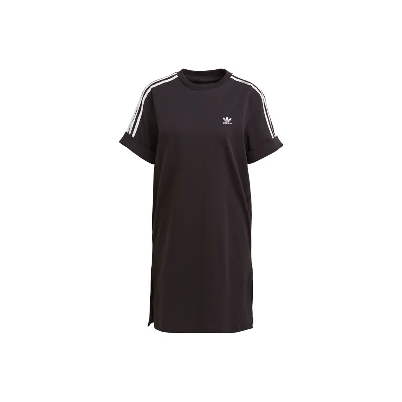 Adidas Originals Short Sleeved Dresses Women's Black-0