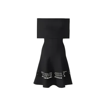 Alaia Sleeveless Dresses Women's Black
