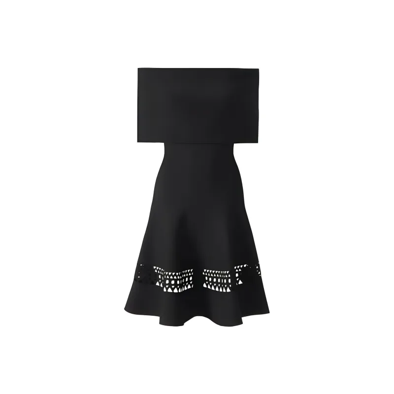 Alaia Sleeveless Dresses Women's Black-0