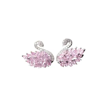 Universe Search Alloy Stud Earrings Unisex