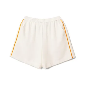 XII BASKET Casual Shorts Women's Raw White