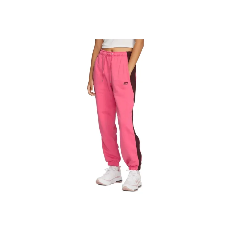 Nike Sportswear Icon Clash Knitted Sports Pants Women's Pink-0