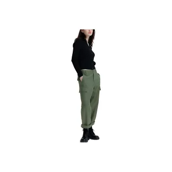UNIQLO Cargo Pants Women's Grass Green