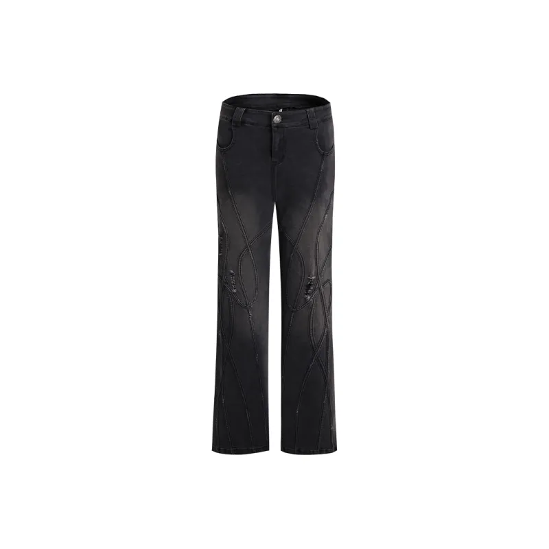 DND4DES Jeans Unisex Black-0