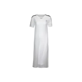 Adidas Originals DIRECTIONAL Short-Sleeved Dresses Women's White