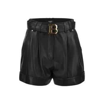 BALMAIN Casual Shorts Women's Black