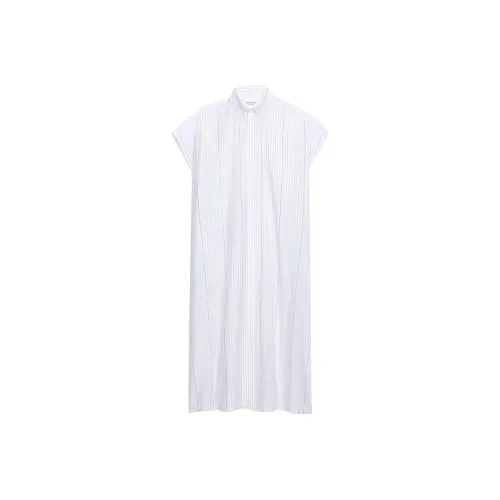 Balenciaga FW21 Sleeveless Dress Women's White