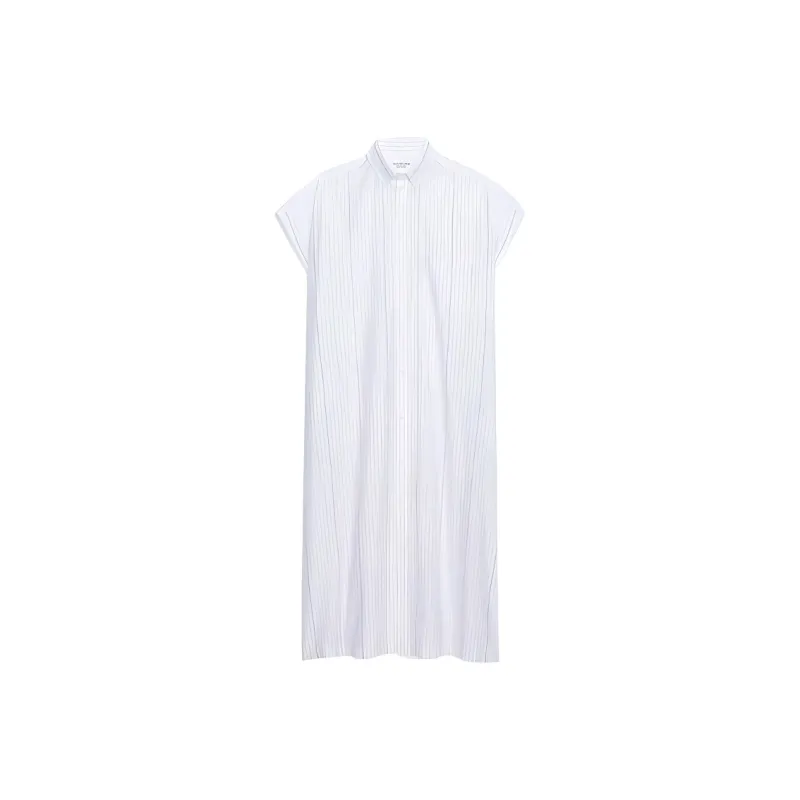 Balenciaga FW21 Sleeveless Dress Women's White-0