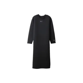 Champion Shift Dress Mid Length Dress Japan Version