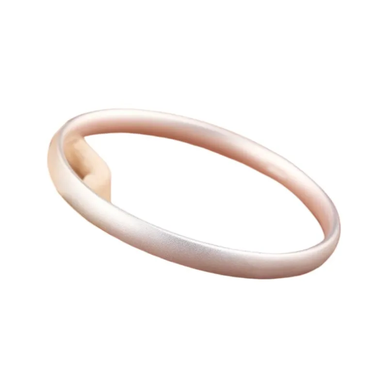LIUXIN 999 Fine Silver Bangles Women's-3