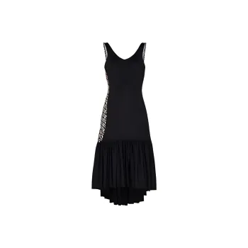 Marine Serre Sleeveless Dresses Women's Black