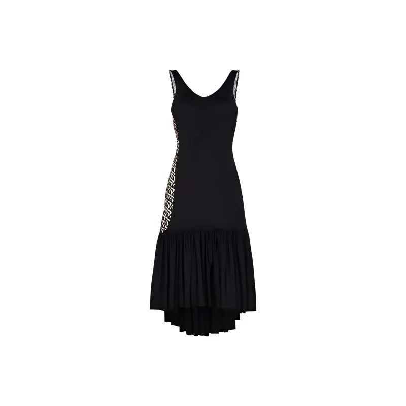 Marine Serre Sleeveless Dresses Women's Black-0