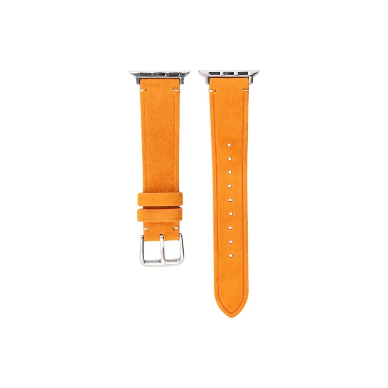 KVZUVUU Watch Band Apple Compatibility Cowhide Leather Material-5