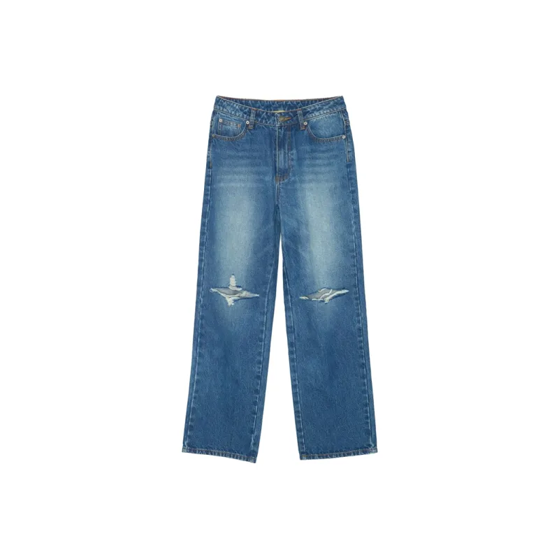 Ed Hardy Straight Jeans Women's Indigo-0