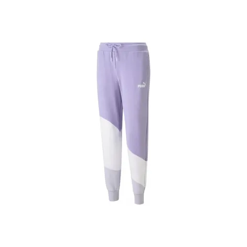 PUMA POWER CAT PANTS TR Knitted Sweatpants Women's Purple