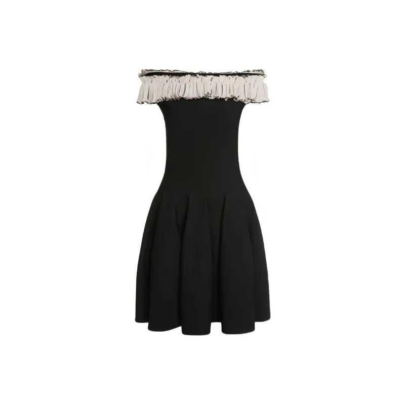 Alexander McQueen Sleeveless Dress Women's Black-0