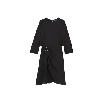 THE KOOPLES Long-Sleeved Dresses Women's Black