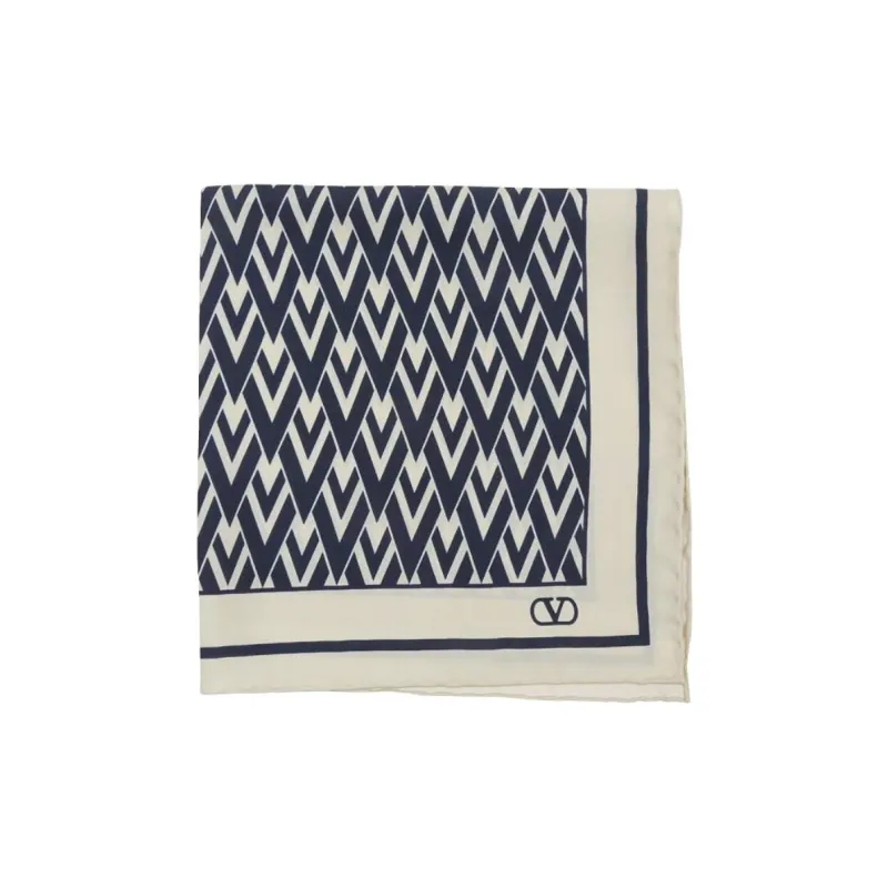 Valentino All Over Patterned Scarf-1