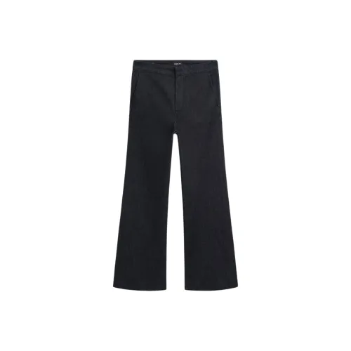 Massimo Dutti Jeans Women's Pitch Black Gray