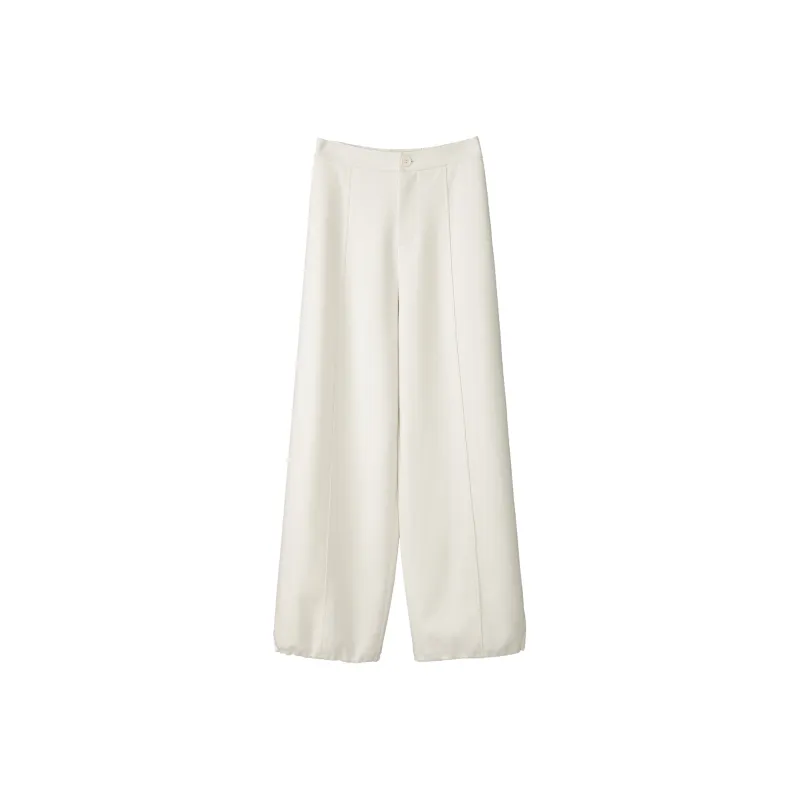 Fstudio Spring Korean Elegance Commute High Rise Slimming Elastic Casual Pants Women's-0