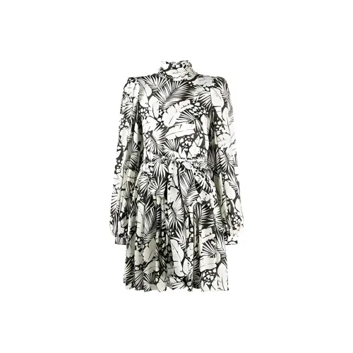 SAINT LAURENT Floral Printed Mini Dress