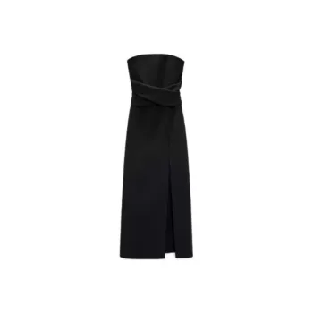 ZARA Sleeveless Dresses Women's Black