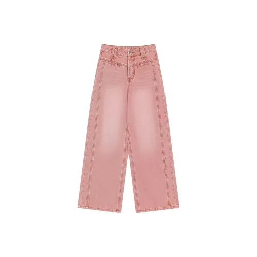 ELF SACK Jeans Women's Denim Pink