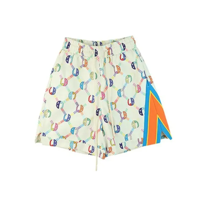 LALABOBO Casual Shorts Women's Beige-0