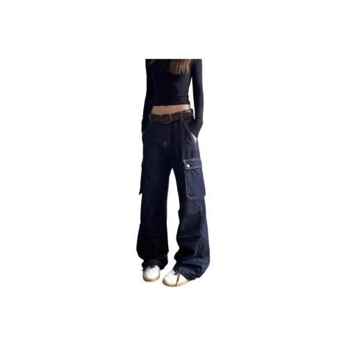Concubine Zhu Jeans Unisex Dark Blue