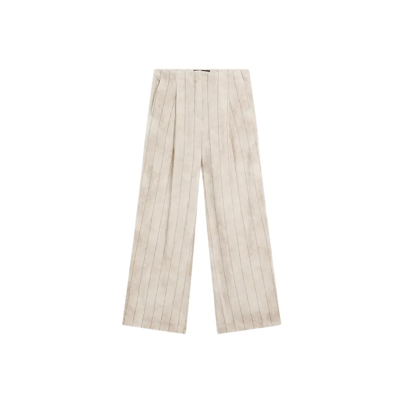 Massimo Dutti Casual Pants Women's Brown-0