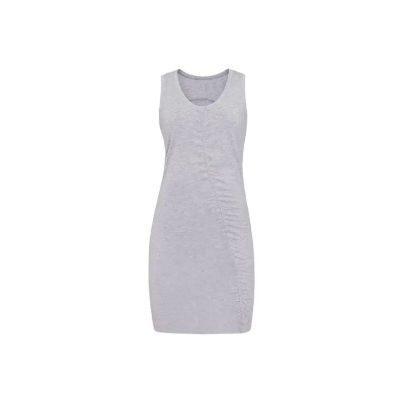 Lululemon Sleeveless Dresses Women's Gray White-0