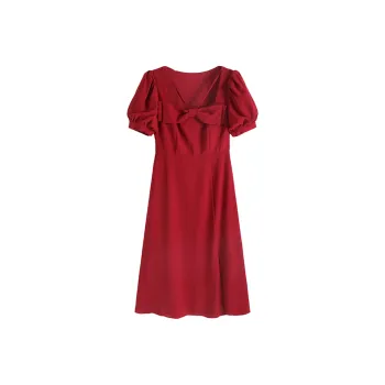 DOSOHEB Short-Sleeved Dresses Women's