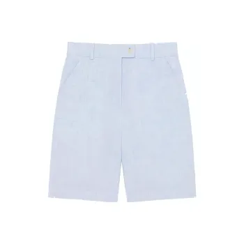 KENZO Tailored Linen Shorts