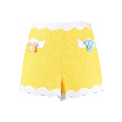 MOSCHINO Casual Shorts Women's Yellow