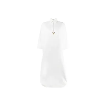 Valentino Short-Sleeved Dresses Women's White