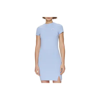 Tommy Hilfiger Short Sleeved Dresses Women's Light Blue