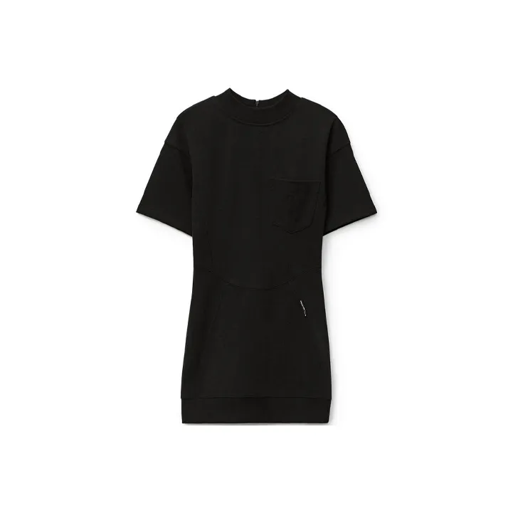 Alexander Wang Short Sleeved Dresses Women's Black-0