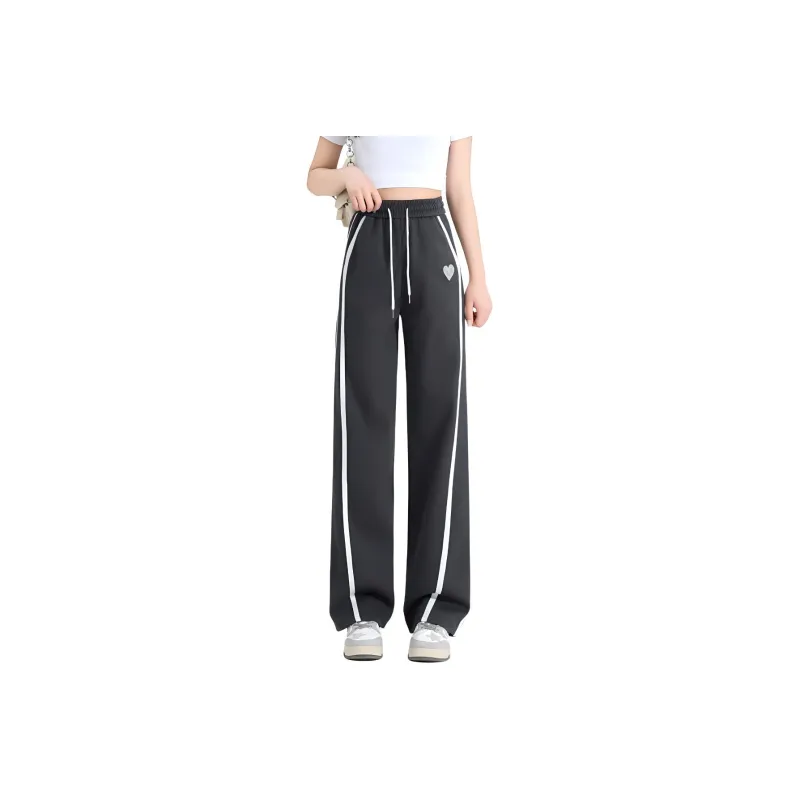Ya Sheep People Casual Pants Women's Dark Gray-0