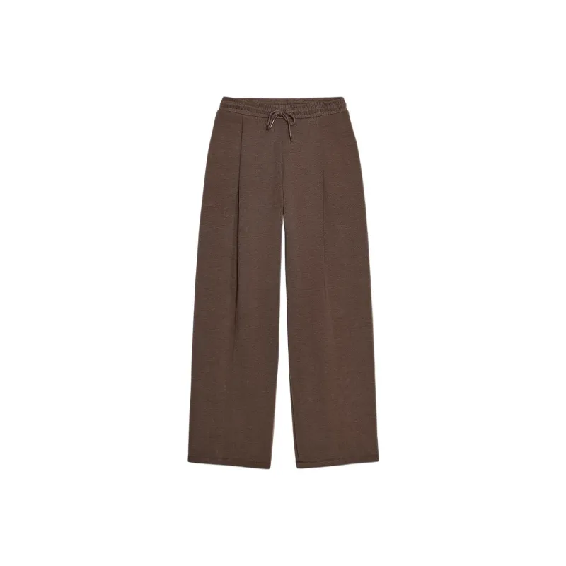 ZARA Casual Pants Women's Dark Brown-0