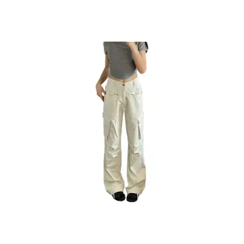 BENGEN Jeans Unisex Ecru Pants