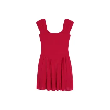 Hollister Short-Sleeved Dresses Women's Red