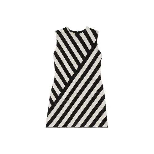 GUCCI Striped Sleeveless Minidress
