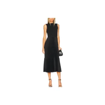 THEORY Sleeveless Dresses Women's Black