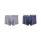 Ice Silver Gray+Deep Sea Blue