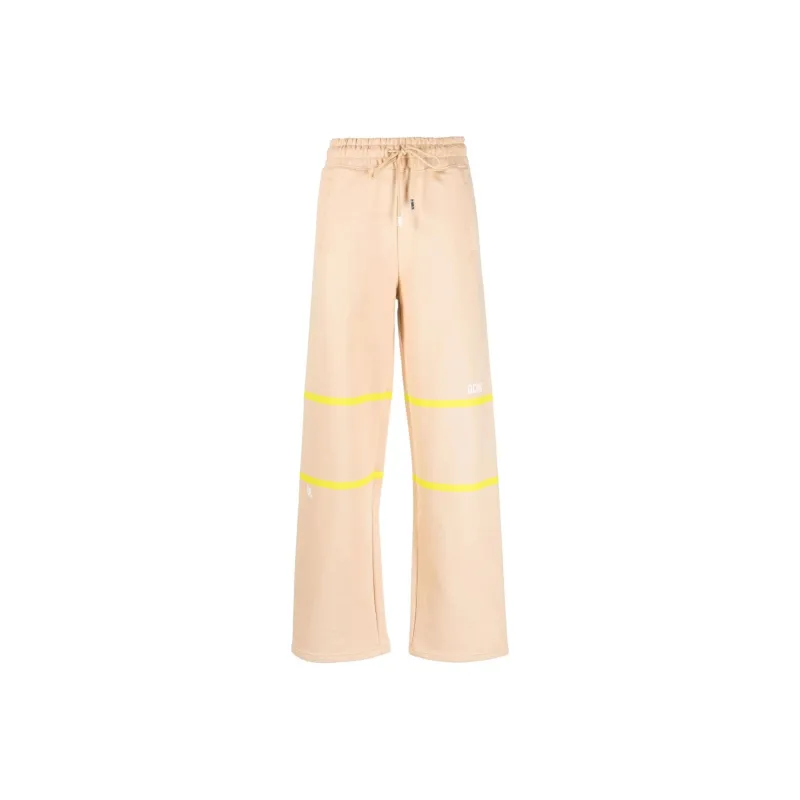 GCDS Stripe detail Cotton Sweatpants-0