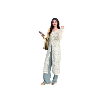 HUASJ Long-Sleeved Dresses Women's Image Color